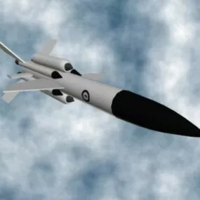 Rocket Sam Bristol Bloodhound 3d model