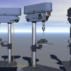 Drill Press Power Tool 3d model