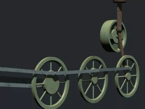 Atomic Mower Machine 3d model