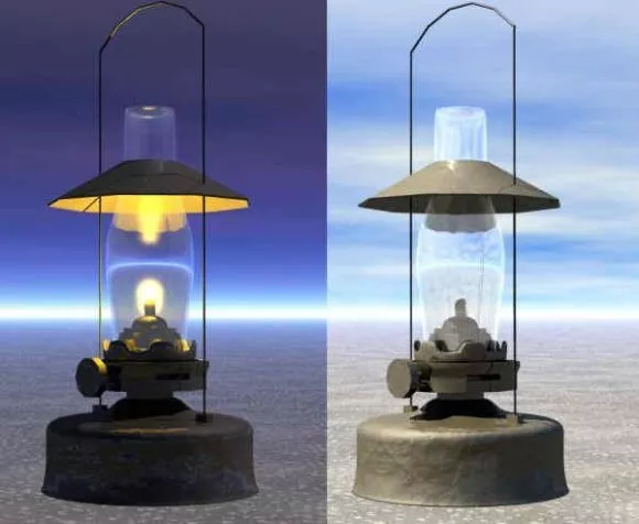 Scifi Lantern Tree 3d model