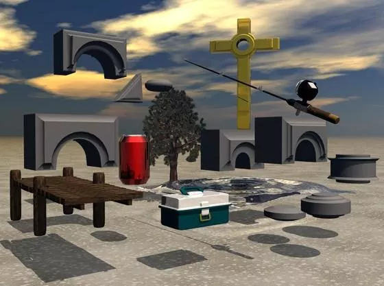 Wc Building 3d model