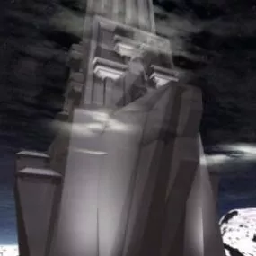 Abstract Tower Building 3d model