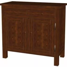 Buffet Side Cabinet 3d model