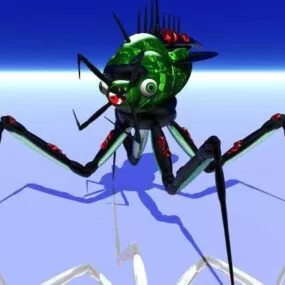 Bug Droid 3d model