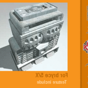 Building Tech Gadget Shape 3d model