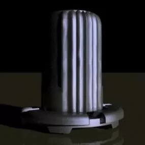 Futuristic Station Building 3d model