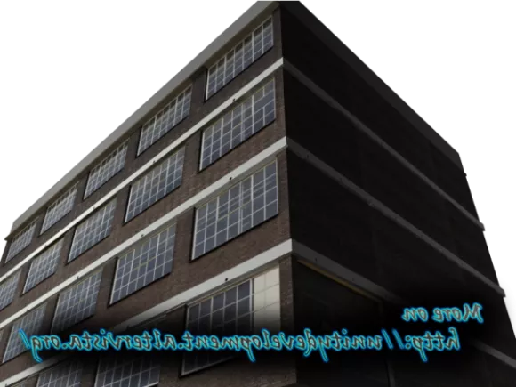 Apartment Building 4 Storey 3d model Apartment Building 4 Storey 3d model