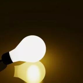 Classic Lighting Bulb 3d model