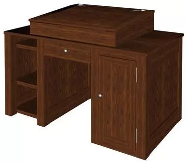 Mahogany Round Table 3d model