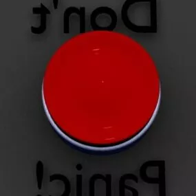 Red Button 3d model