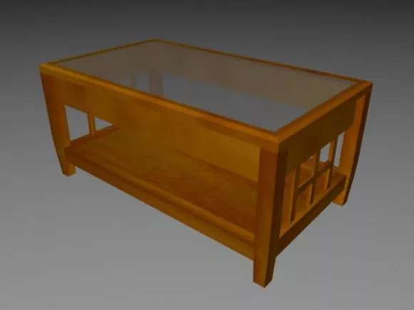 Gedeck Dining Table 3d model