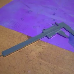 Caliper Ruler 3d model