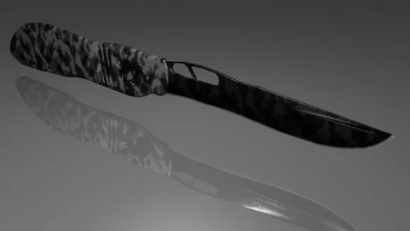 Camo On Scifi Gun 3d model Camo On Scifi Gun 3d model