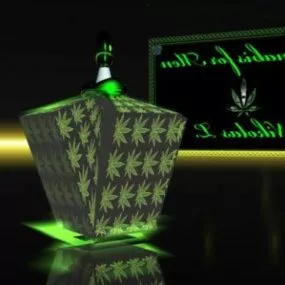 Cannabis Plant 3d model