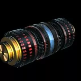Cylinder Capsule Module 3d model