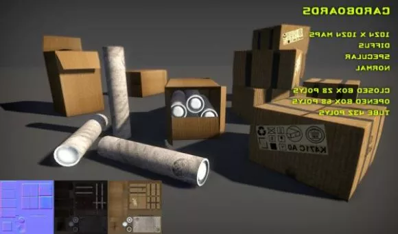 Amazon Shipping Box 3d model