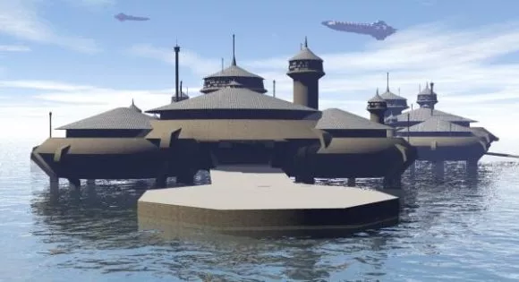 Cargo Station Headquarter Port 3d model Cargo Station Headquarter Port 3d model