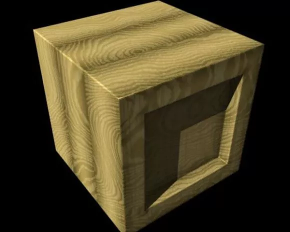 Rustic Scifi Crate 3d model