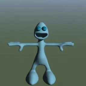 Cartoon Figure Cartoon Character 3d model