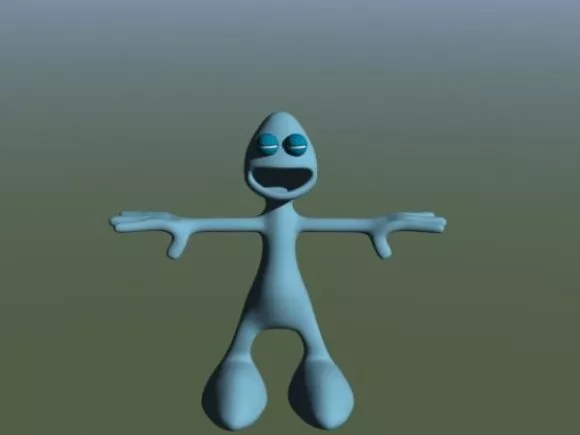 Man Low Poly 3d model