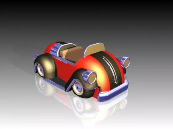 Batmobile Car Concept Prototype 3d model