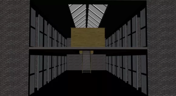 Structure Of Pathway Building 3d model