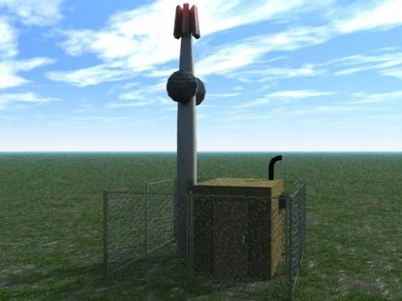 Cola Booth Equipment 3d model