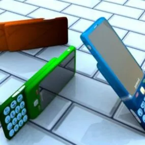 Slide Cellphone 3d model