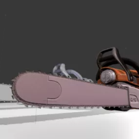 Chainsaw Power Tool 3d model
