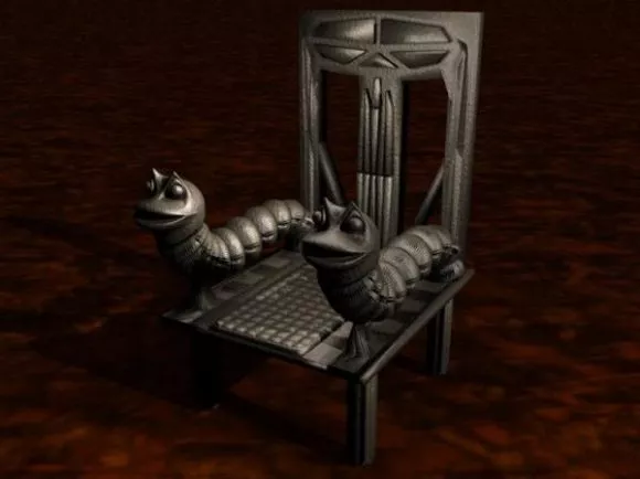 Gaming Scare Chair 3d model Gaming Scare Chair 3d model