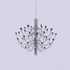 Chandelier Wire Arm 3d model