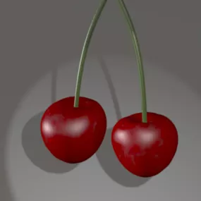 Cherries 3d model