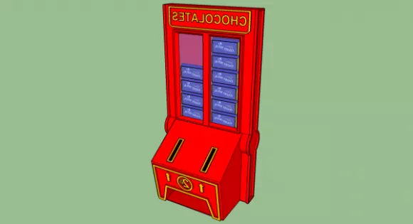 Food Snake Package 3d model