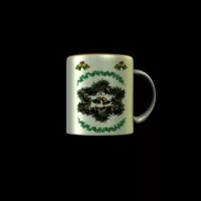 Christmas Mug Decoration 3d model