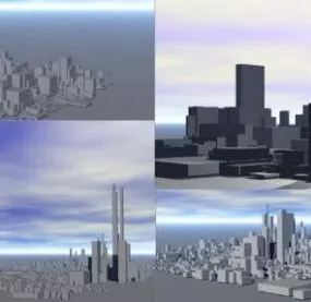 City Building Pack 3d model
