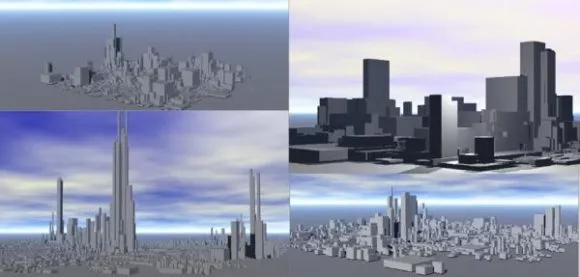 Golden Dome Structure 3d model