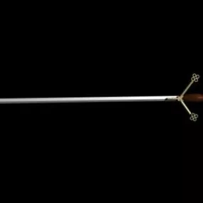 Claymore Sword Weapon 3d model
