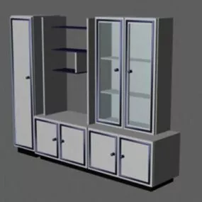 Closet Cabinet System 3d model