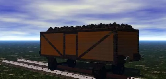 Coal Truck Vehicle 3d model Coal Truck Vehicle 3d model