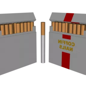 Tobacco Box 3d model