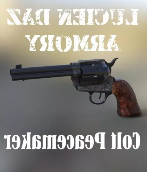 Ak47 Rifle Gun With Hand 3d model