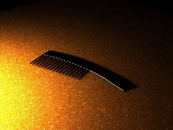 Black Comb 3d model Black Comb 3d model