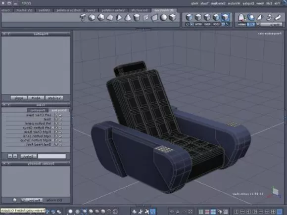 Common Wheelchair Vehicle 3d model