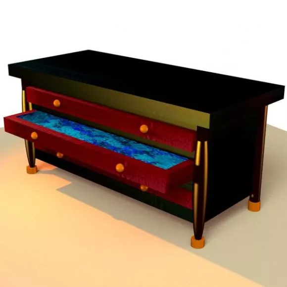 Furniture Dining Table 3d model
