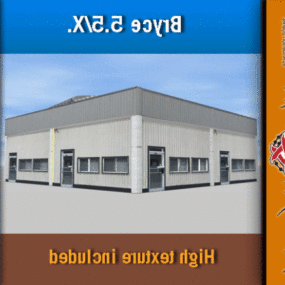 Company Building 3d model