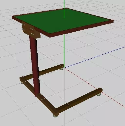 Hospital Computer Counsel 3d model