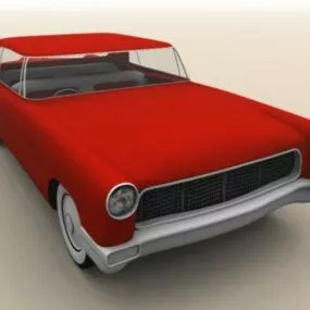 Vintage Car Continental 3d model