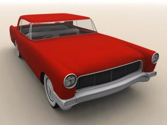 Sedan Car Laguna 3d model