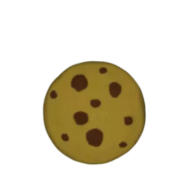 Cookie Piece 3d model