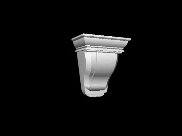 Chinese Painting With Hanger 3d model